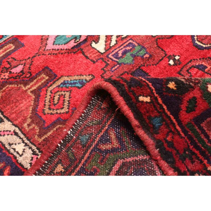 ECARPETGALLERY Hand-knotted Anadol Red Wool Rug - 4'8 x 6'11