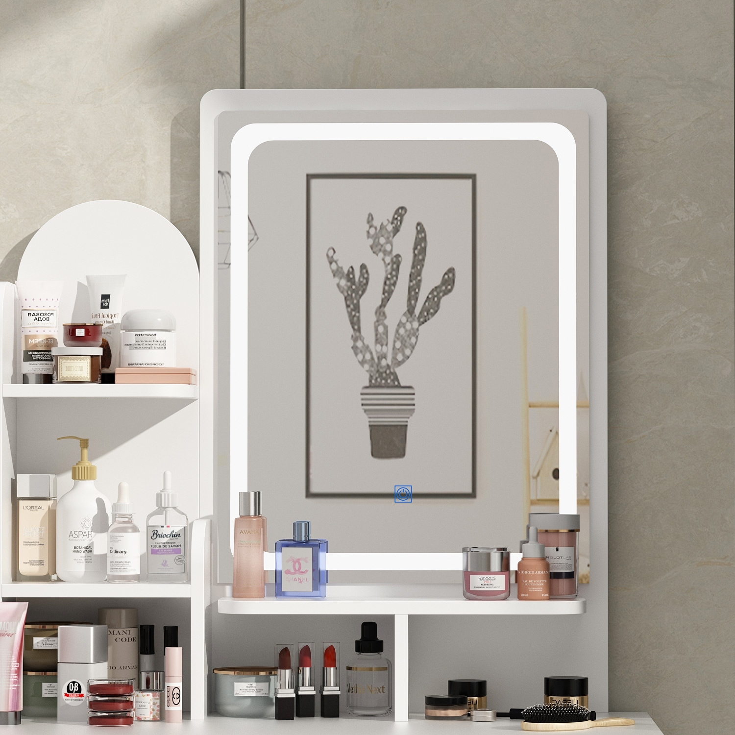 Bed bath and hotsell beyond makeup vanity