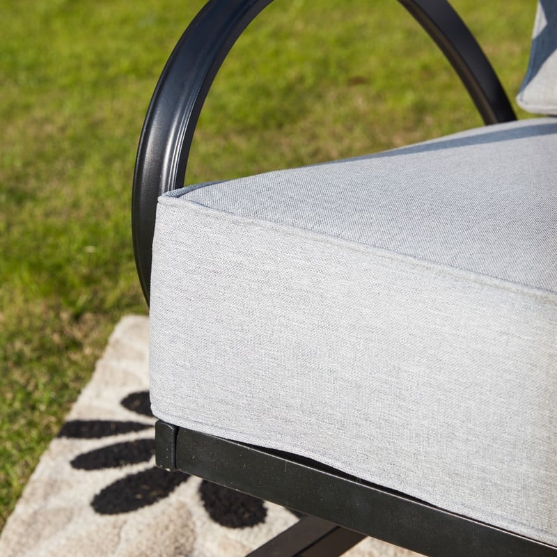 Patio Festival Outdoor Cushioned Rocking-Motion Chair