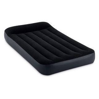 Intex Dura Pillow Rest Classic Blow Up Mattress Air Bed with Built In Pump,  Twin - Bed Bath & Beyond - 37076768