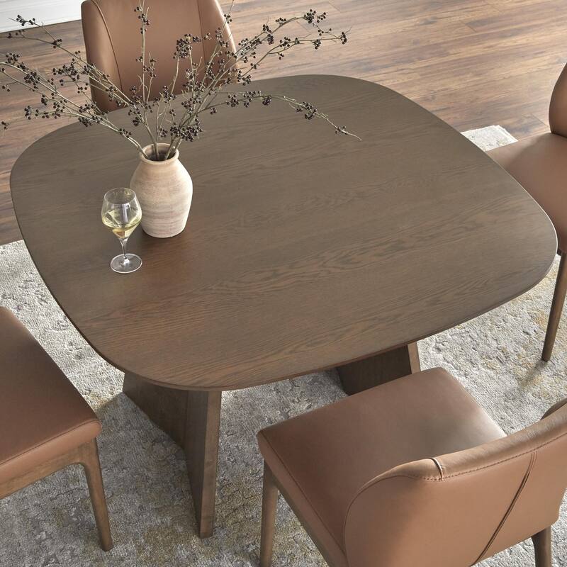 Lifestorey Katherine Leather Dining Set