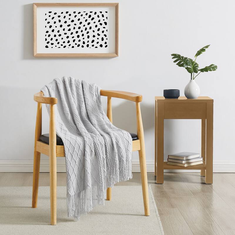 Brooklyn Loom Woven Texture 50x60 Throw