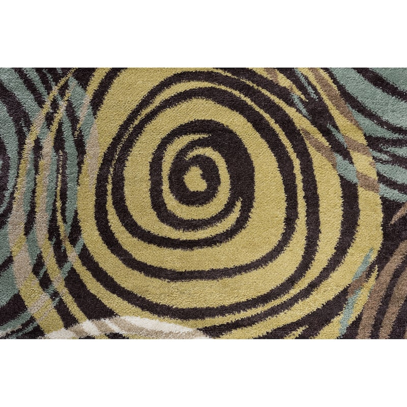Decora Modern & Contemporary Floral Indoor Area Rug