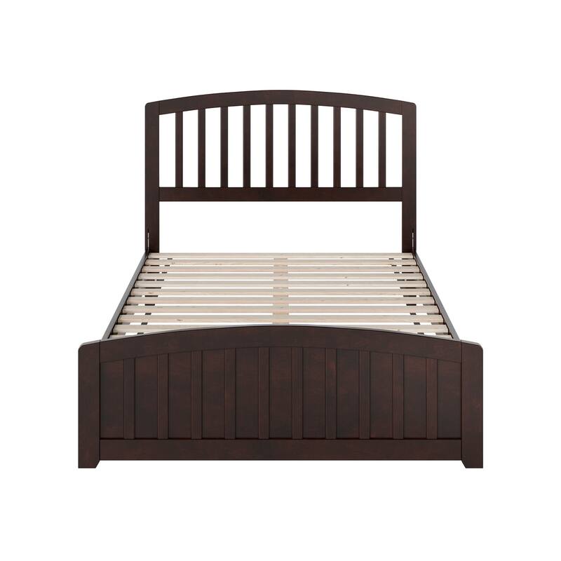 Quincy Solid Wood Low Profile Platform Bed with Matching Footboard