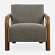 preview thumbnail 6 of 6, Uttermost Balance Herb Green Accent Chair