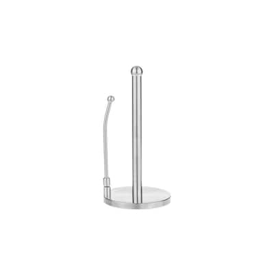Jiallo Paper Towel Holder With Round Knob and Tension Arm