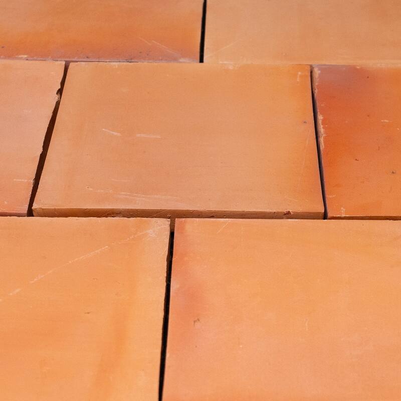 Natural Terracotta Square, 8"x8"x0.79.