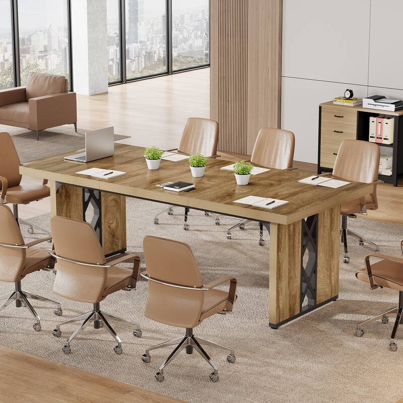 70.87" W x 31.5" D Conference Table, Office Meeting Seminar Desk