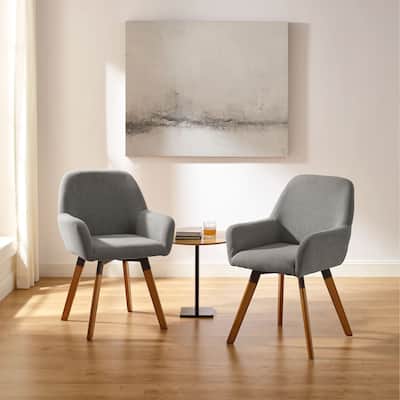 Art Leon Swivel Accent Arm Chair (Set of 2)