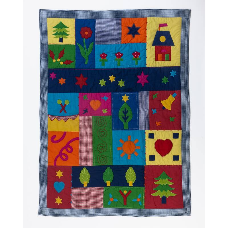 Farmyard, Baby Quilt