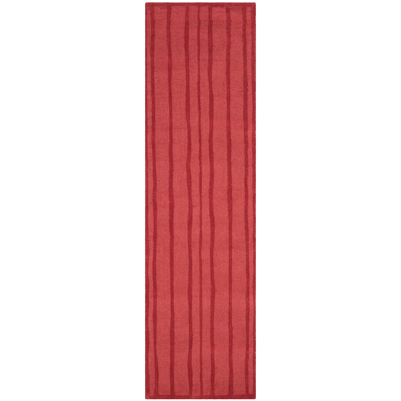 Martha Stewart by SAFAVIEH Freehand Stripe Wool Rug