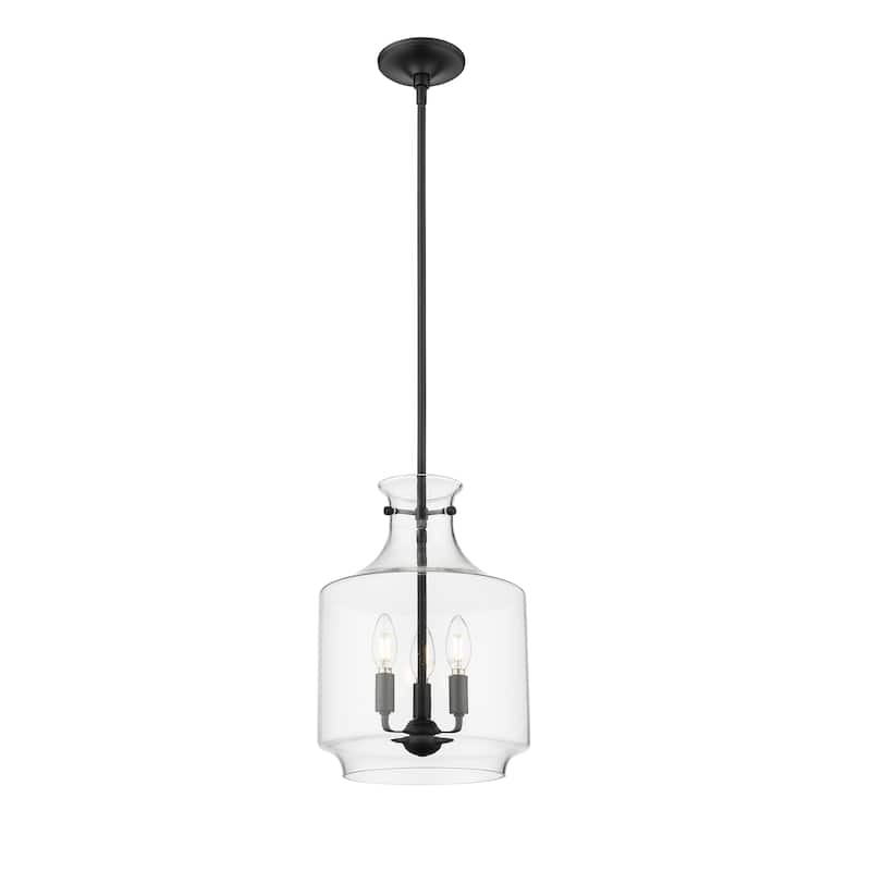 Mahannah Pendant Light - 11 - Matte Black