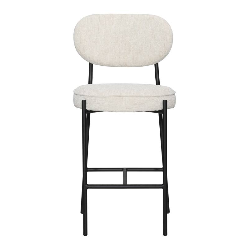 Misty 40" Tall Counter Stool, Beige
