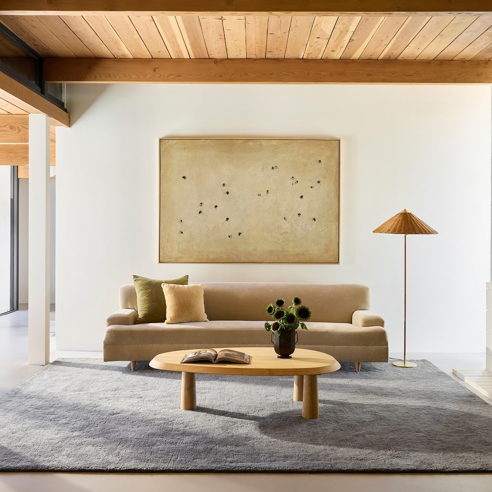 Gaia New Zealand Wool Shag Area Rug