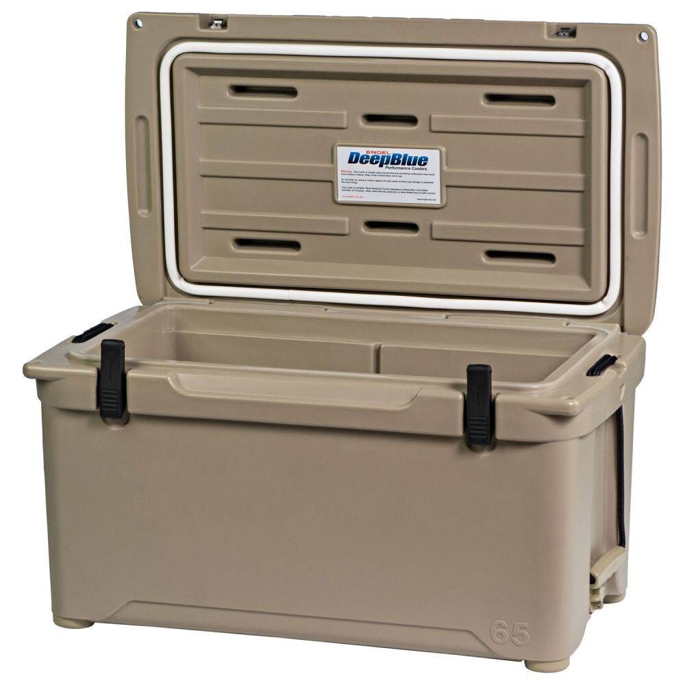 Engel 58 Quart High-Performance Hard Cooler - Arctic Blue, Bear Resistant, 10-Day Ice Retention - View #2