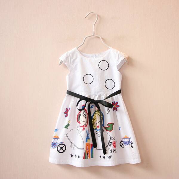 Shop Girls Summer Dress Kids Clothes Brand Baby Girl Dress With