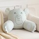 preview thumbnail 12 of 18, Sweet Home Collection Kids Character Shredded Memory Foam Bed Rest Pillow with Arms Elephant