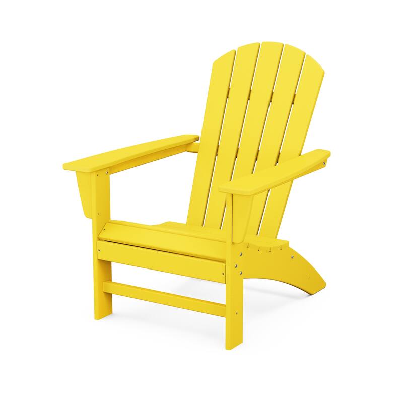 POLYWOOD Nautical Adirondack Polywood Chair - Lemon