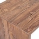 preview thumbnail 5 of 4, Camila 60-inch Rectangular Reclaimed Teak Waterfall Writing Desk