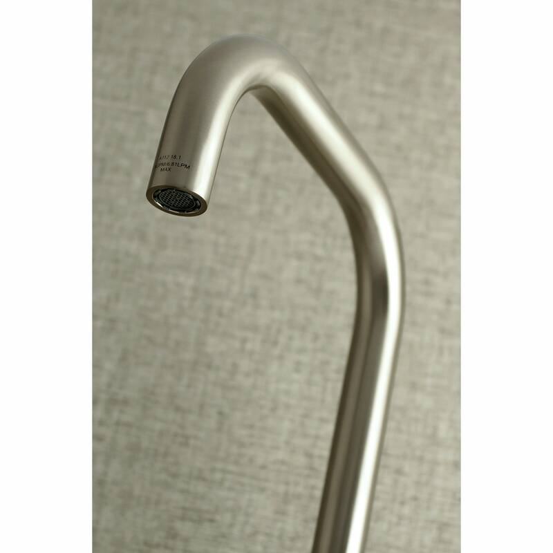 Kingston Brass Concord 8 in. Adjustable Center Wall Mount Kitchen Faucet
