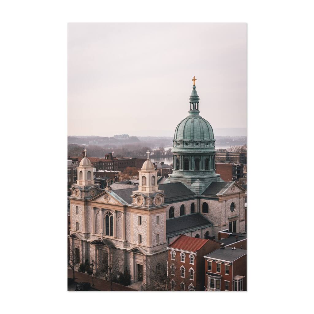 Harrisburg Pennsylvania Photography Churches Temples Art Print/Poster