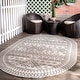 preview thumbnail 25 of 40, Nuloom Indoor/Outdoor Tribal Inspired Floral Diamonds Area Rug