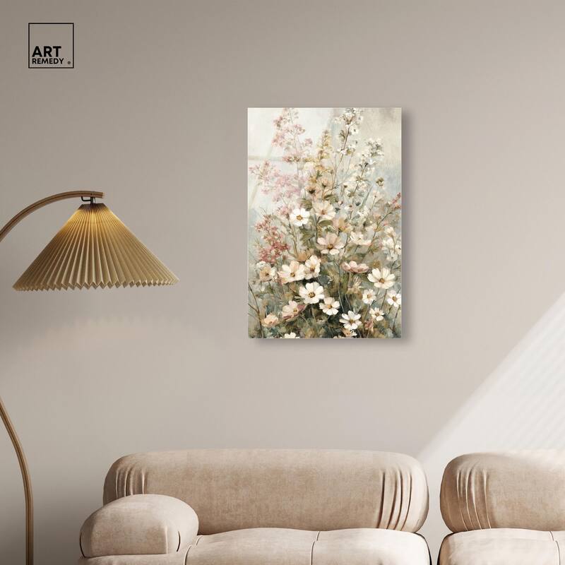 Heirloom Blossoms I Acrylic by Art Remedy, Ready to Hang