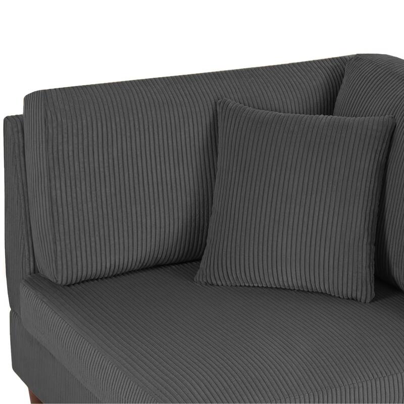 Multi-Combination Couch Modular Corduroy Sectional Sofa
