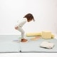 preview thumbnail 3 of 1, Toki Kids, Sage + Breeze Padded Play Mat, Epic Size