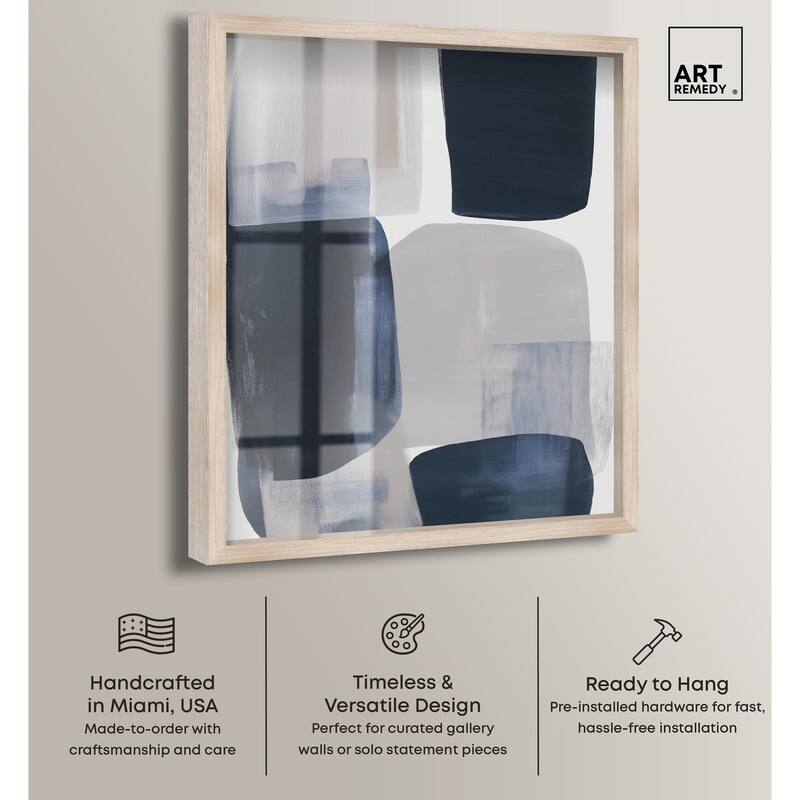Oceanic Forms II Shadowbox by Art Remedy