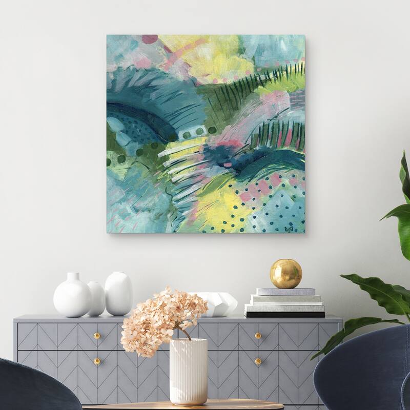 Here and There by Ann Thompson Nemcosky Canvas Art Print