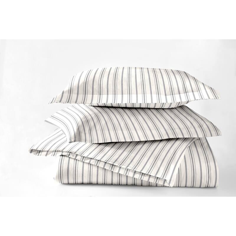 Dormisette Luxury German Flannel 3-piece Cotton Duvet Cover Set