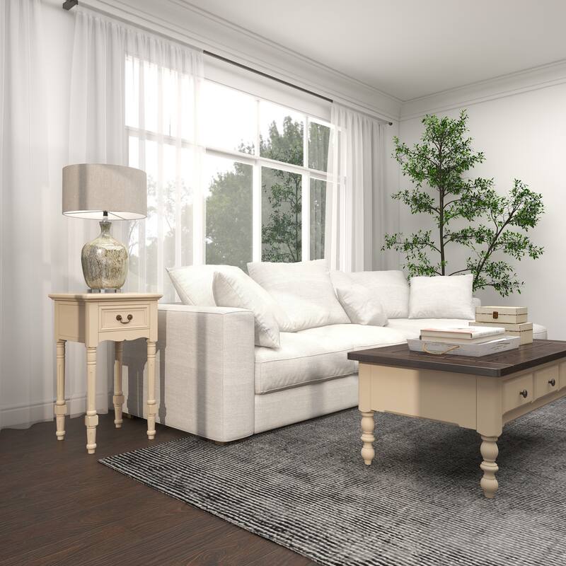 MDF Traditional Accent Table 29 x 16 x 16