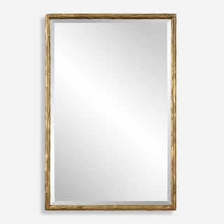 Uttermost Sutton Gold Vanity Mirror - 36.125'' H X 24.25'' W X 1.375'' D