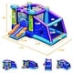 preview thumbnail 2 of 7, Kids Inflatable Bounce House Aliens Jumping Castle - 11''x 8.5'' x 6'' (L x W x H)