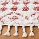 preview thumbnail 48 of 117, SAFAVIEH Berber Fringe Shag Leatha Trellis Rug