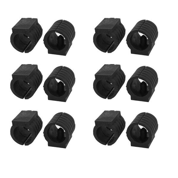 Shop Breuer Chair Tubing Pipe Foot Floor Glides Single Prong Round U Shape Plastic Caps 14mm Dia 12pcs Overstock 28732680