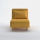 preview thumbnail 133 of 176, Artdeco Home - Tustin Upholstered Convertible Lounge/ Sleeper Chair