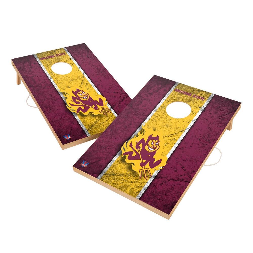 Vintage Arizona State ASU Sun Devils 2x4 Tailgate Cornhole Boards