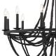 preview thumbnail 22 of 25, Acroma 12-light Farmhouse Empire Beaded Chandelier