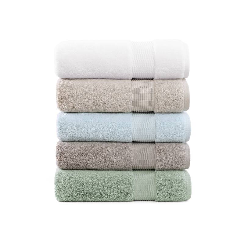 Tommy Bahama Long Branch Solid Cotton 3 Piece Towel Set - 3 Piece
