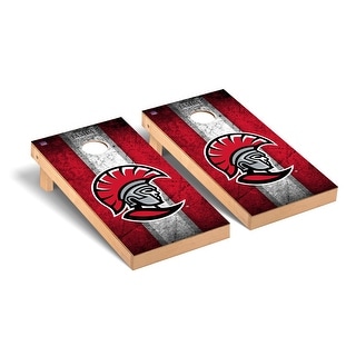 University of Tampa Spartans Cornhole Board Set - Vintage Wooden