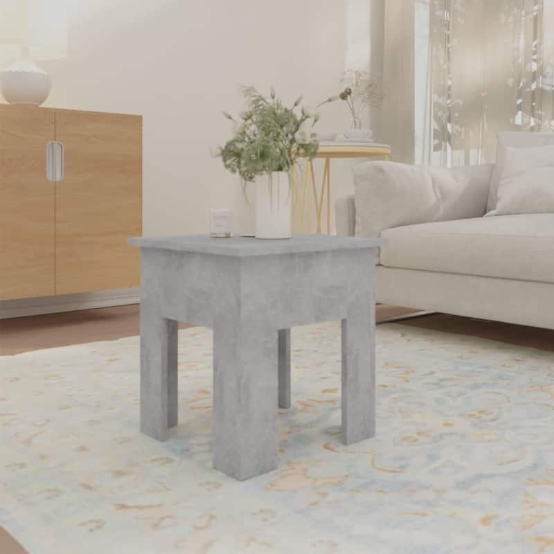 vidaXL Coffee Table End Table Sofa Table Living Room Furniture Engineered Wood - 15.7" x 15.7" x 16.5"