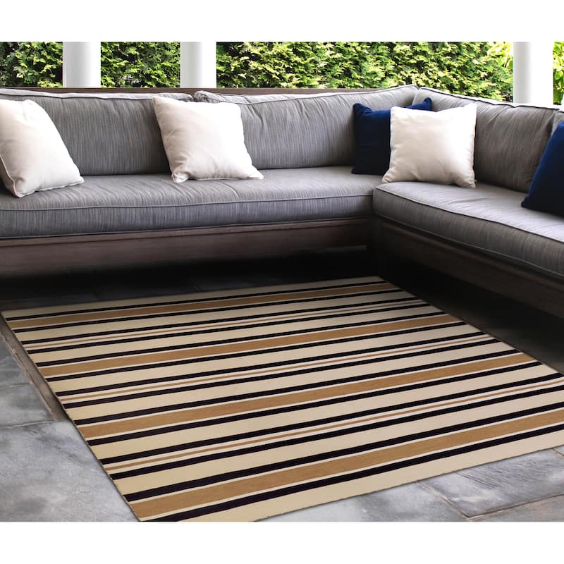Liora Manne Sorrento Cabana Stripe Indoor/Outdoor Rug