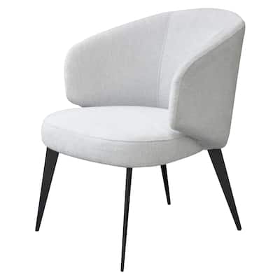 SAFAVIEH Couture Bosco Curved Accent Chair - 26.4" W x 29.1" L x 30.7" H
