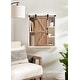 preview thumbnail 16 of 57, Kate and Laurel Cates Decorative Wood Cabinet with Sliding Barn Door - 22x28