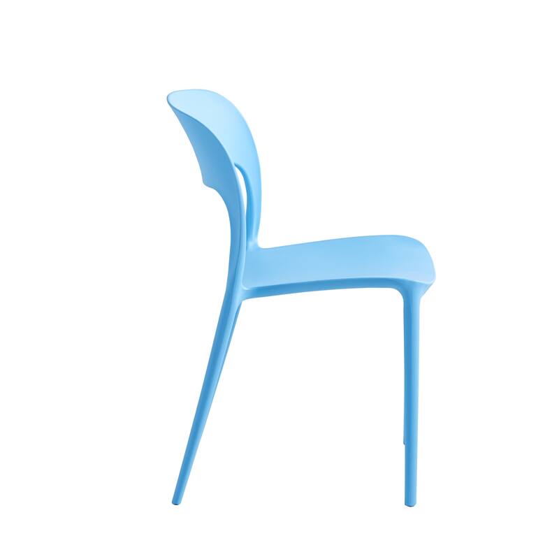 Porthos Home Brody Stackable Plastic Dining Chairs (Set of 2)