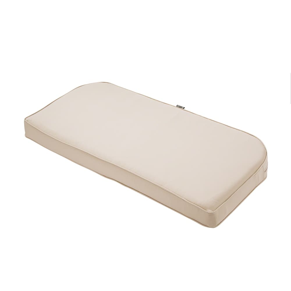 Classic Accessories Montlake FadeSafe Water-Repellent Outdoor Bench Cushion, 41"W x 18"D x 3"T