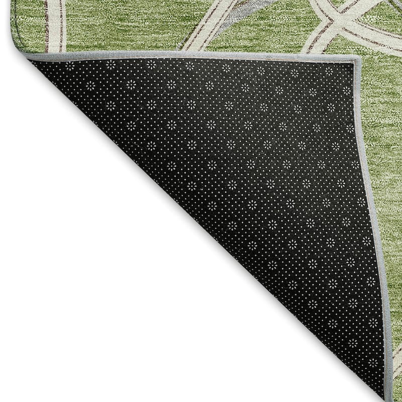 Premium Washable Super Soft Contemporary Geo Mayfield Rug