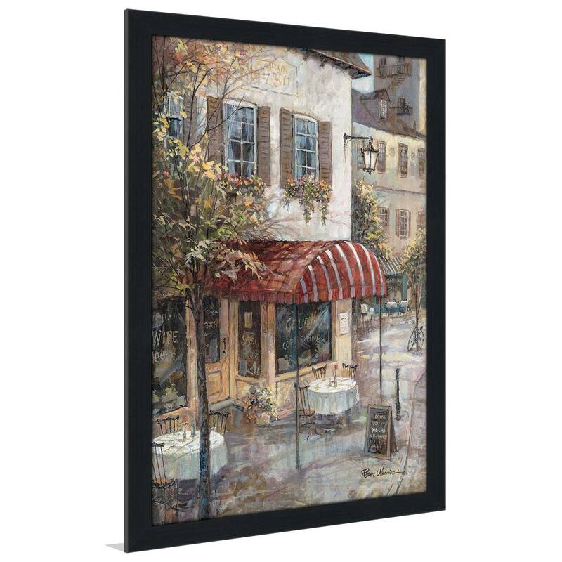 "Coffee House Ambience" by Ruane Manning Print on Acrylic
